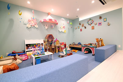 キッズエリア完備