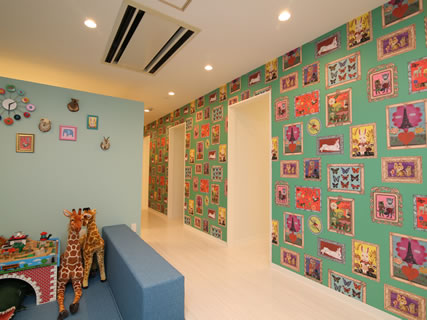 キッズフロア完備